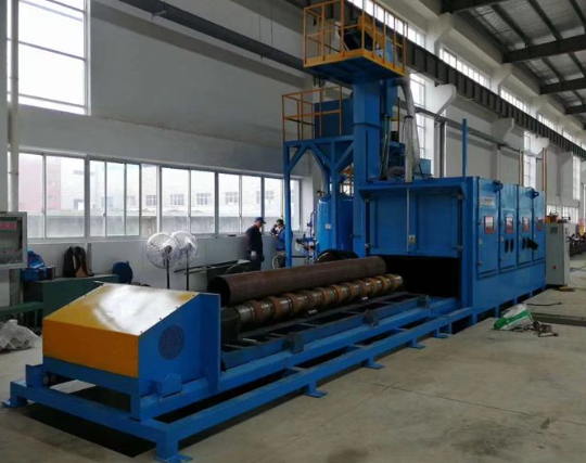 怀柔喷砂机在管道除锈中的现场施工应用